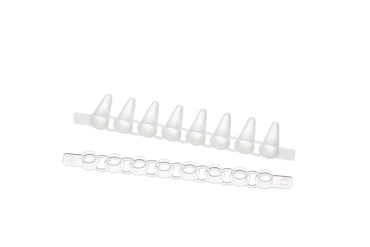 艾本德Eppendorf Fast PCR Tube Strips, 0.1 mL, 不帶管蓋, PCR 潔凈級, 120 個 (10 × 12 個)