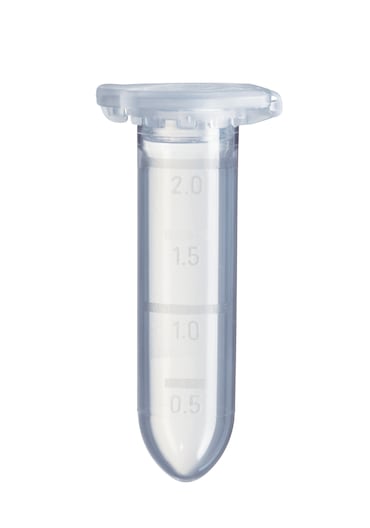 艾本德Eppendorf Safe-Lock Tubes, 2.0 mL, Forensic DNA Grade法醫DNA級, 無色, 500 個 (10 包 × 50 個)貨號 0030123620